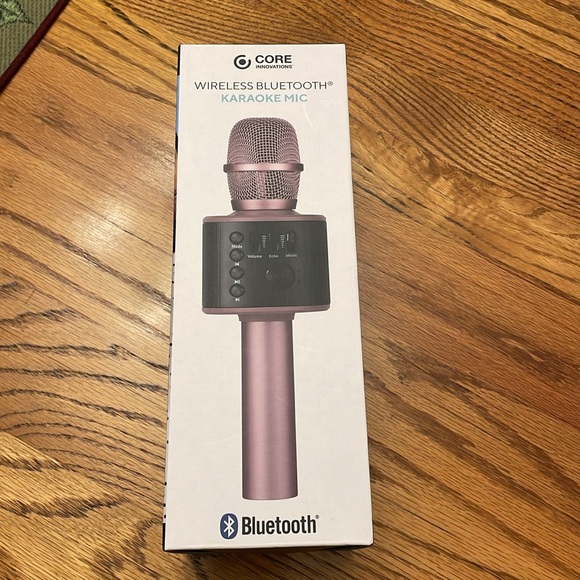 Core Innovations Wireless Bluetooth Karaoke Microphone w/Built-in Speakers NEW!! - Picture 8 of 10